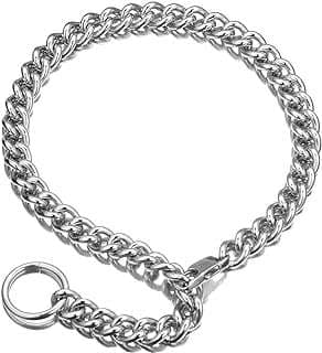Image of White Silver Choker Chain by the company Jxlepe.