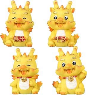Image of Mini Chinese Dragon Figurines by the company Kangyiguoji.
