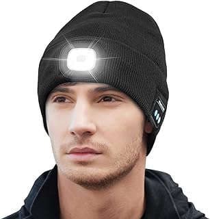 Image of Bluetooth Beanie with Headlight by the company Keains.