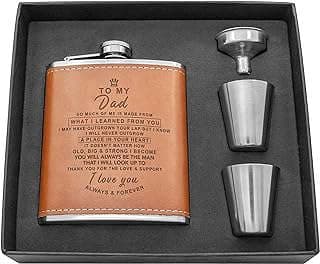 Image of Custom Engraved Hip Flask by the company kenon watch.