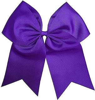 Image of Cheerleading Bow with Ponytail Holder by the company Kenz Laurenz.
