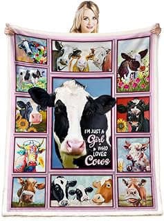 Image of Cow Print Throw Blanket by the company KENZOS.