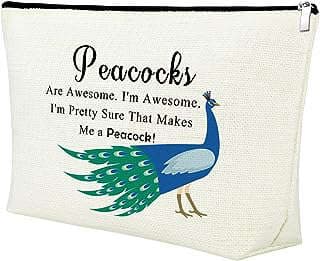 Image of Peacock Cosmetic Makeup Bag by the company Kfeng.