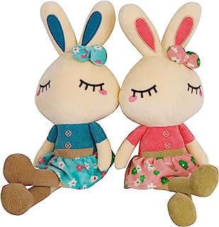 Image of Plush Bunny Rabbit Set by the company KIDSFIELD LLC.