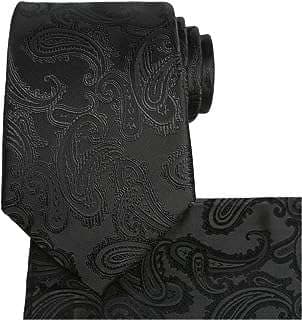 Image of Men's Extra Long Paisley Tie by the company KissTies.