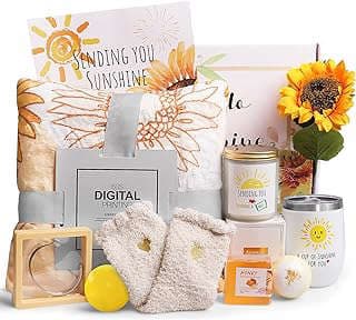 Image of Sunflower Relaxation Gift Basket by the company Kjtao.