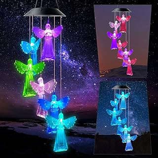 Image of Angel Wind Chimes Outdoor Decor by the company kyoryuger US.