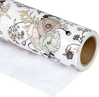 Image of Floral Wrapping Paper Roll by the company Laribbons.