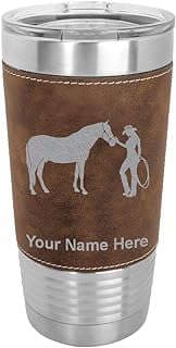 Image of Personalized Horse Tumbler Mug by the company Laser Engraved Gifts.