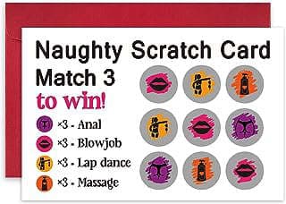 Image of Scratch-off Naughty Greeting Card by the company Lasuave.