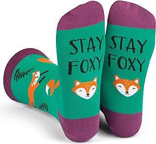 Image of Funny Women's Quote Socks by the company Lavley Brands.