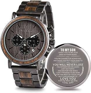 Image of Engraved Wooden Watch by the company LED2WIN.