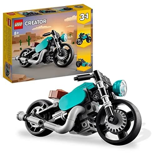 Imagem de Moto Clássica da empresa Lego.