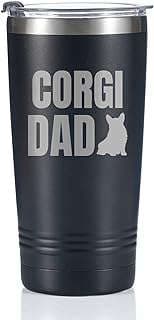 Image of Corgi Dad Insulated Tumbler by the company LekDesign.