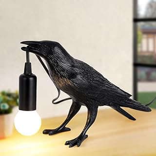 Image of Crow Shaped Lamp by the company Lessmos.