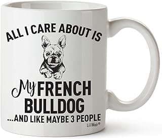 Image of French Bulldog Coffee Mug by the company LiliWair.