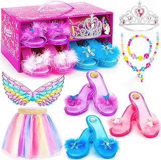 Image of Girls Princess Dress Up Set by the company LIMIROLER Official.