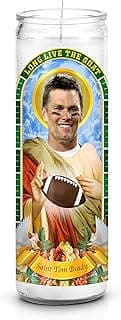 Image of Tom Brady Devotional Candle by the company LitFriends.