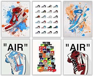 Image of Sneaker Themed Posters Set by the company LIYA Design Studio.