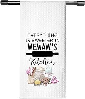 Image of Memaw Kitchen Dish Towel by the company LLYYOO.