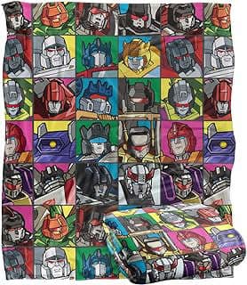 Image of Transformers Throw Blanket by the company LogoVision.