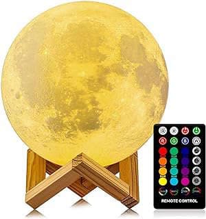 Image of 3D Moon Night Light by the company LOGROTATE GLOBAL.