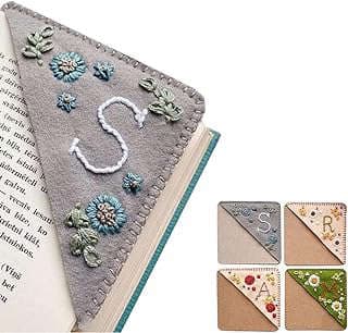 Image of Hand Embroidered Corner Bookmark by the company Longtongshun.