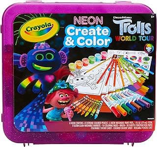 Image of Trolls Neon Art Set by the company Lovely Toy Store.