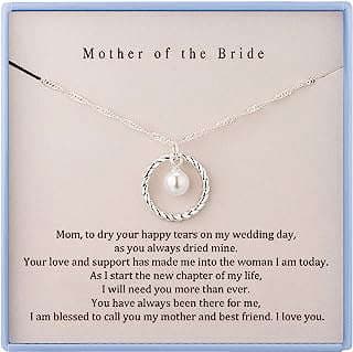 Image of Bride's Mother Sterling Silver Necklace by the company Loyallove Jewellery.