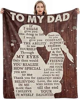 Image of Dad Appreciation Throw Blanket by the company lpmisake.