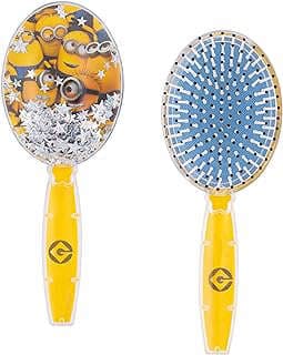 Image of Minions Confetti Kids Hair Brush by the company Luv Her.