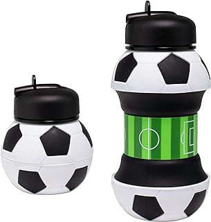 Image of Collapsible Soccer Ball Water Bottle by the company Maccabi Art.
