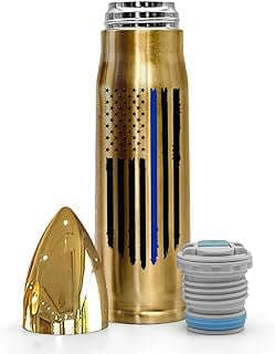 Image of Police Themed Bullet Tumbler by the company Macorner LLC.