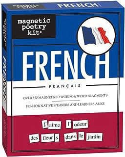 Image of French Magnetic Poetry Kit by the company Magnetic Poetry, Inc.