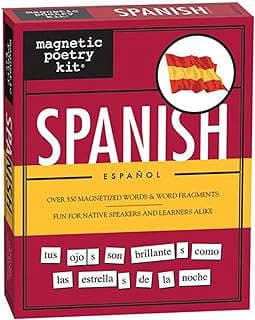 Image of Spanish Magnetic Poetry Kit by the company Magnetic Poetry, Inc.