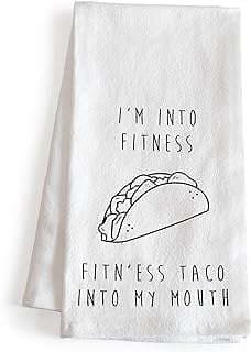 Image of Fitness Taco Kitchen Towel by the company Main Event USA ®.