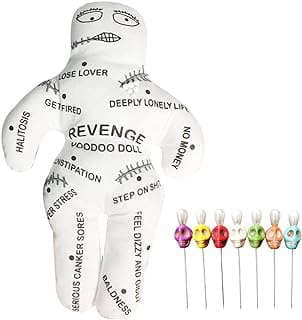 Image of Voodoo Doll with Pins by the company MajorieSn.