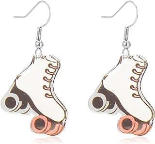 Image of Acrylic Roller Skate Earrings by the company MALOYANVES.