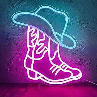 Image of Cowboy Boot Neon Sign by the company Manimo store.