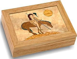 Image of Wooden Trinket Jewelry Box by the company MarqArt.
