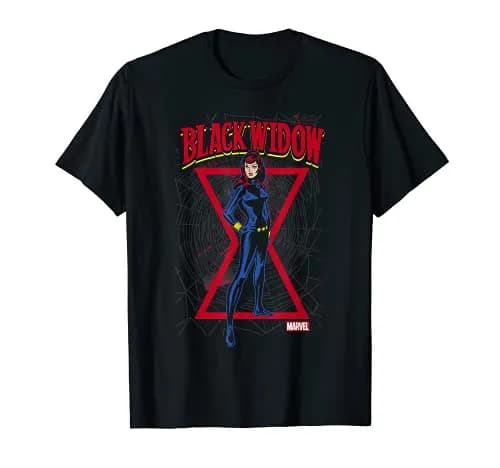 Immagine di Maglietta Black Widow dell'azienda Marvel.