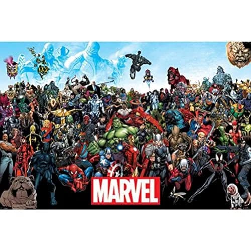 Immagine di Poster Multicolore dell'azienda Marvel.