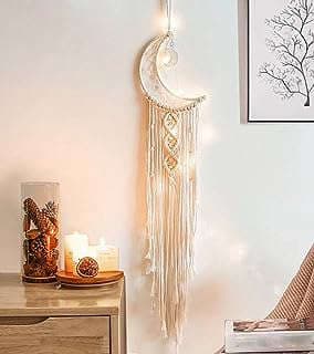Image of Moon Dream Catcher Lights by the company MaySol Art Decor.