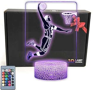 Image of Basketball 3D LED Lamp by the company MC2ZIUS.