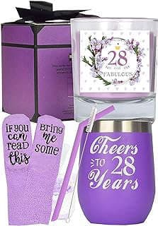 Image of 28th Birthday Tumbler Gift by the company MEANT2TOBE.