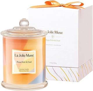 Image of Aromatic Rose Noir Oud Candle by the company Melrose Home Décor.