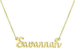 Image of Personalized Gold Name Necklace by the company Memgift® Direct.