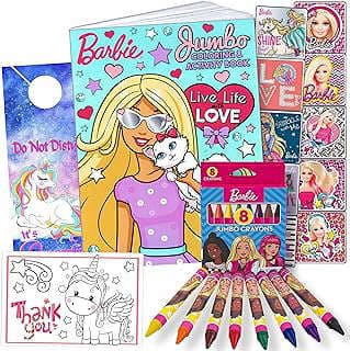 Image of Barbie Stickers and Coloring Book by the company Merry-Go-Arts.