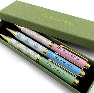 Image of Inspirational Pastel Ballpoint Pens Set by the company Mesmos.