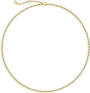 Image of Gold Plated Choker Necklace by the company Mevecco.